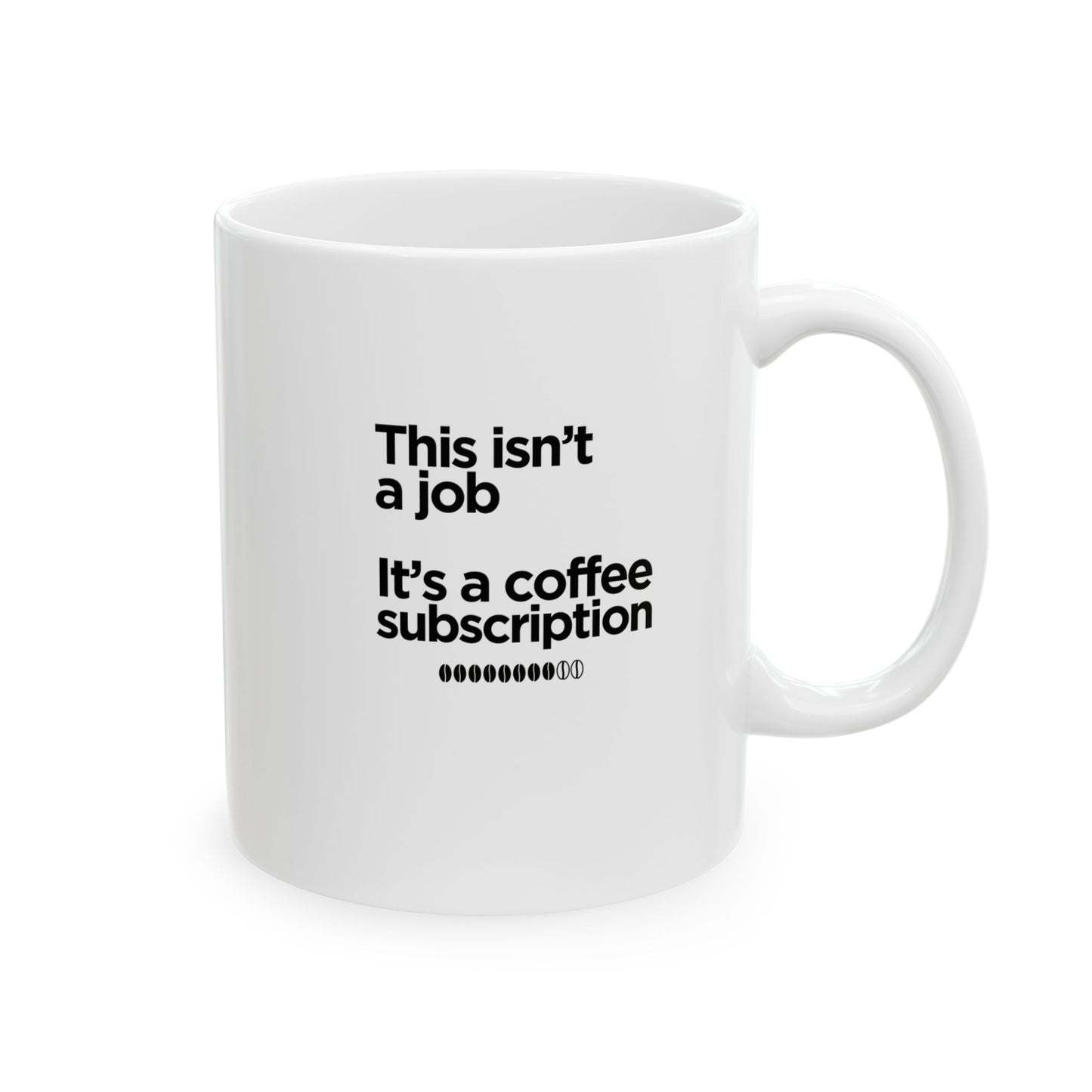 This isn't a job. It's a coffee subscription