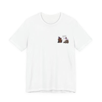 T-Shirt — Cute Otter Friends Chest Print "Love You"