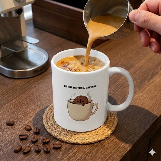 Do Not Disturb. Brewing ceramic Mug (11oz)