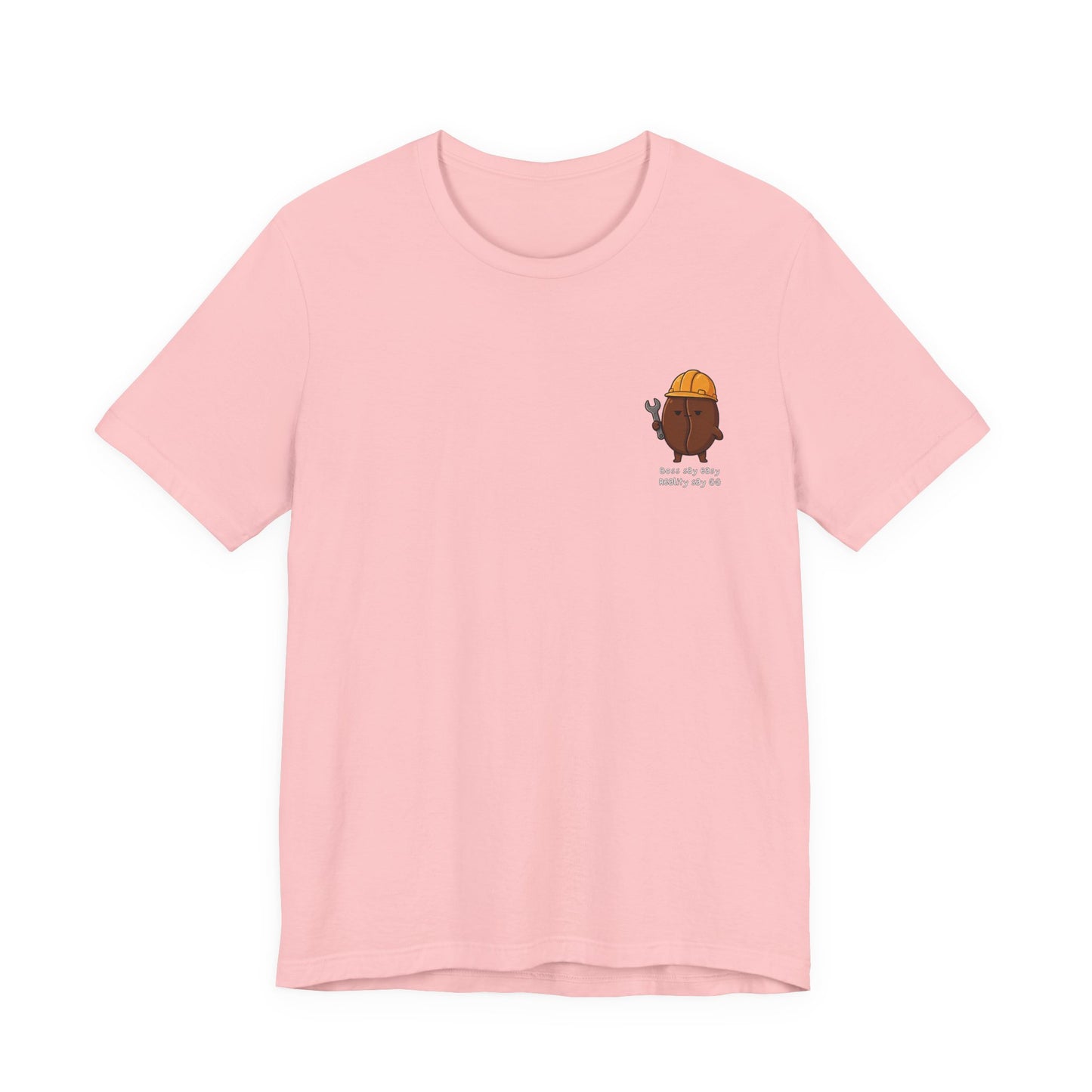 Construction Crew Avocado Tee – "Sorry, I’m Busy Being Awesome" Pocket Shirt
