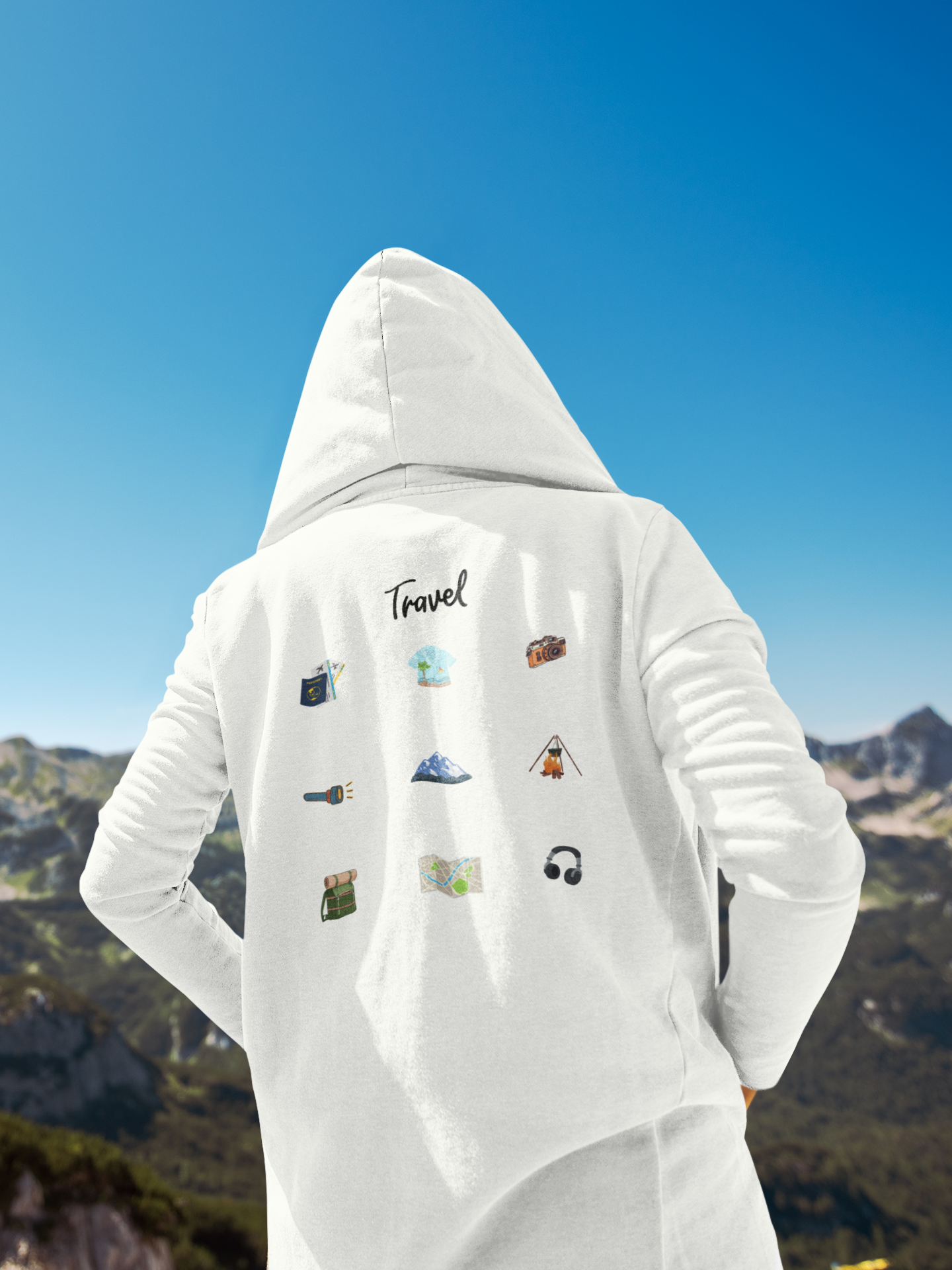 Travel Icon Hoodie
